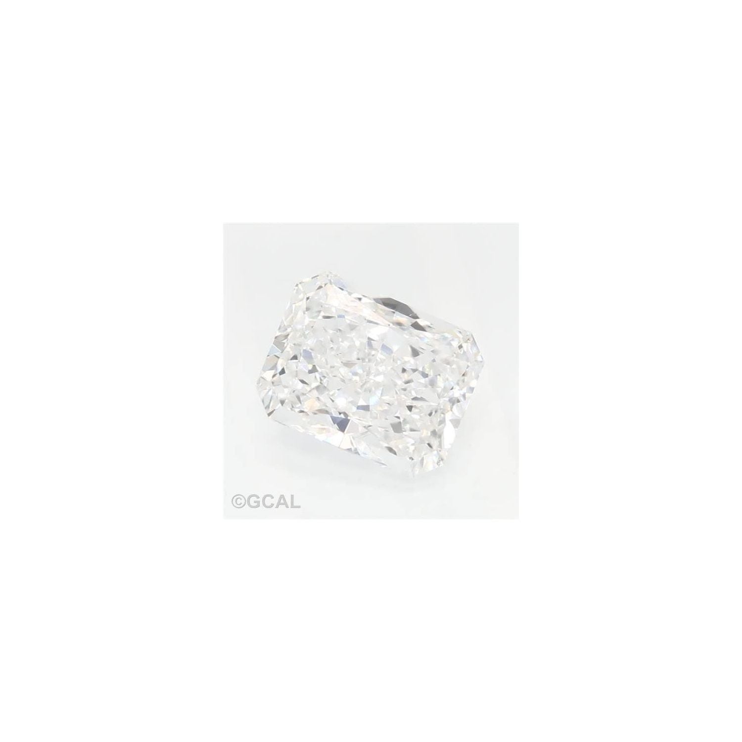 0.89 ct Radiant Lab-Grown Diamond – D VS1 – Faceted Cut – GCAL Certified — Sapphire Row