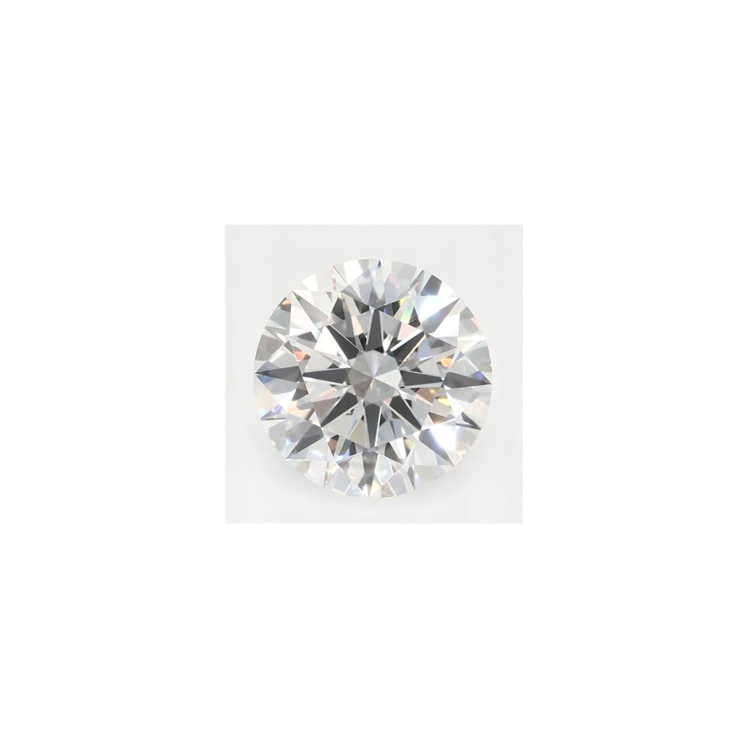 1.34 ct Round Lab-Grown Diamond – E VVS2 – Faceted Cut – GCAL Certified — Sapphire Row