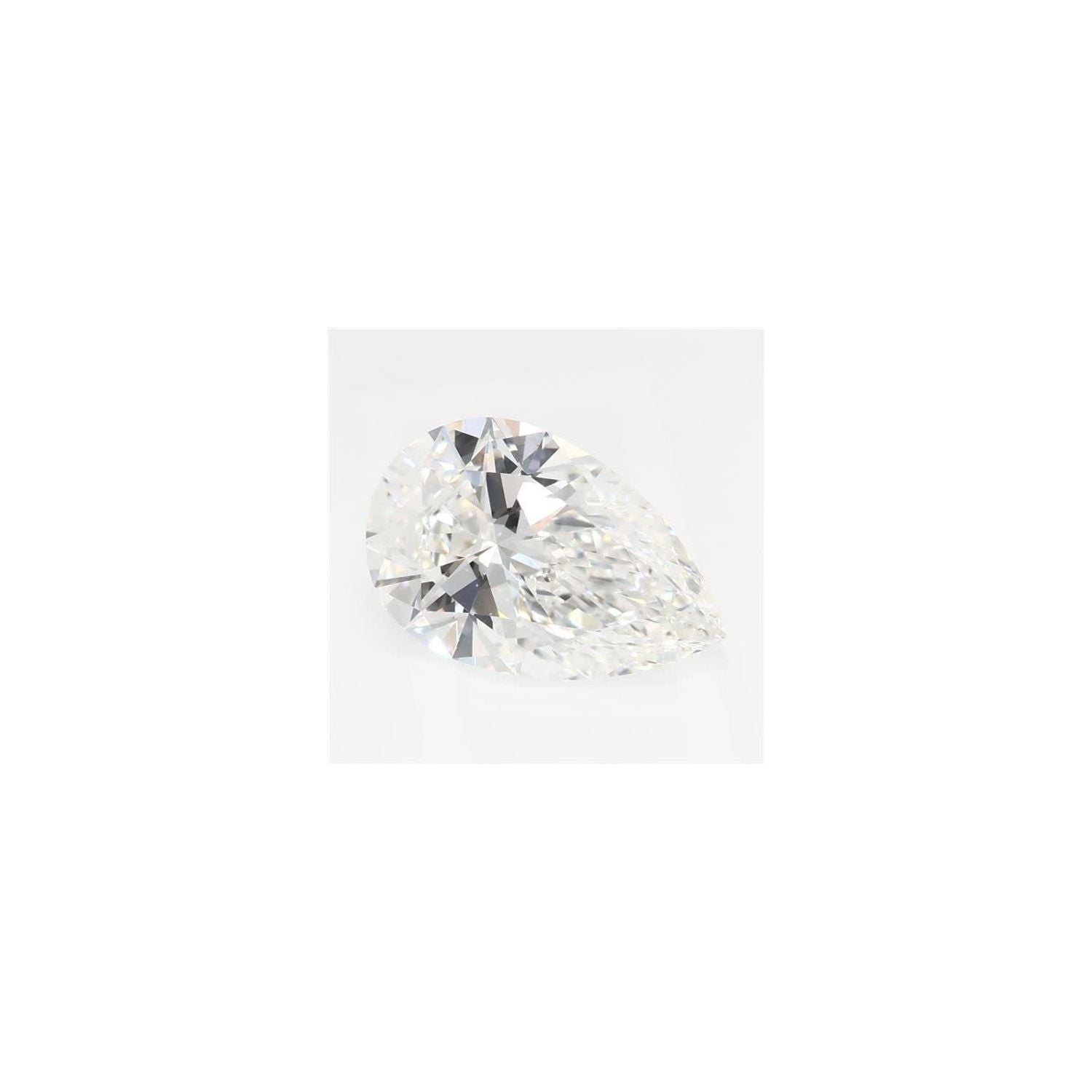 1.37 ct Pear Lab-Grown Diamond – E VS1 – Faceted Cut – GCAL Certified — Sapphire Row