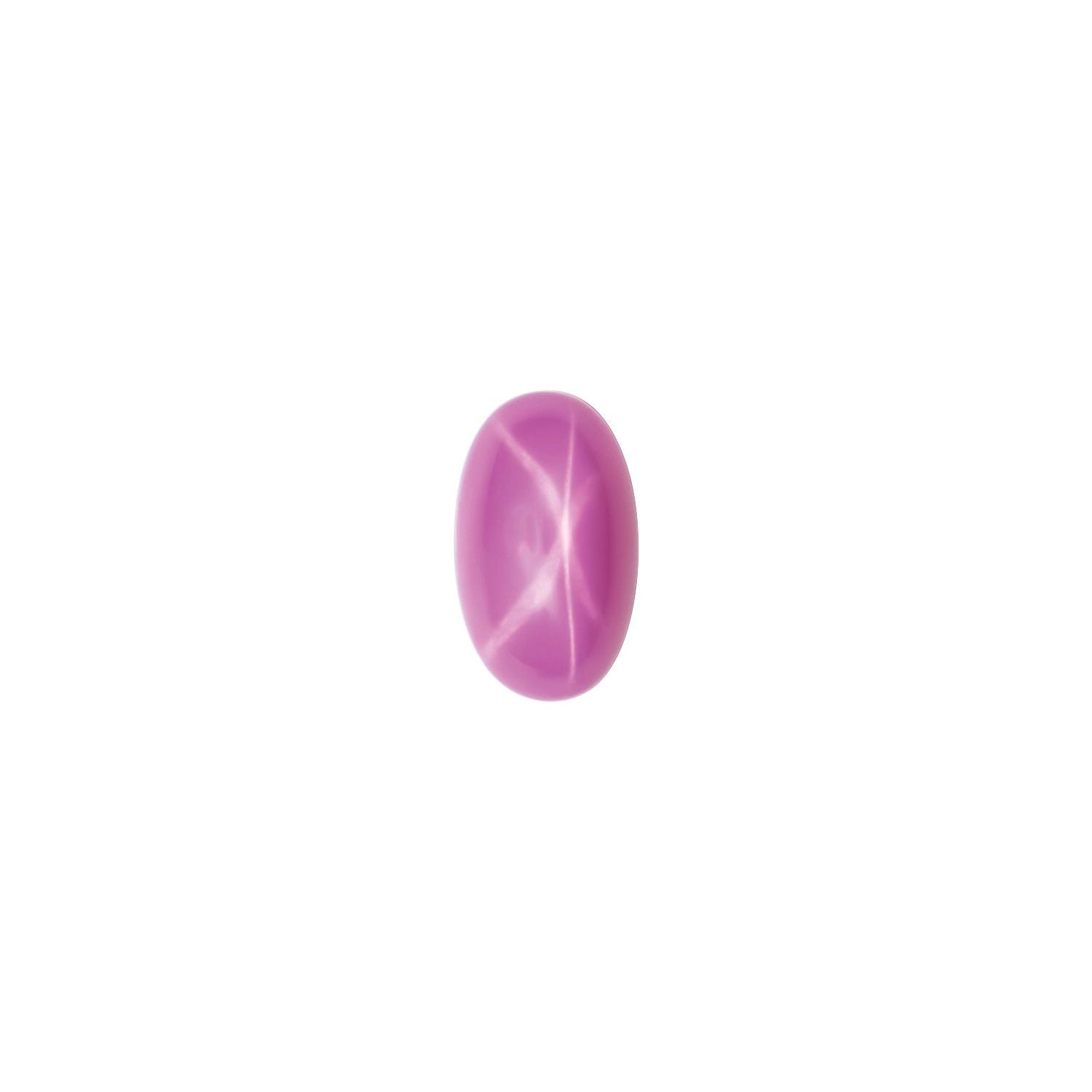 5x3 mm Oval Lab-Grown Ruby Star Ruby – Cabochon Cut – Eye-Clean Quality — Sapphire Row