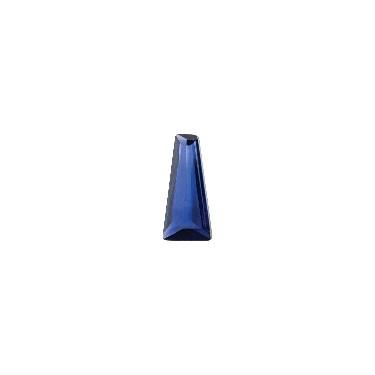 2x1.5 mm Tapered Baguette Lab-Grown Blue Sapphire – Step-Cut – Eye-Clean Quality — Sapphire Row