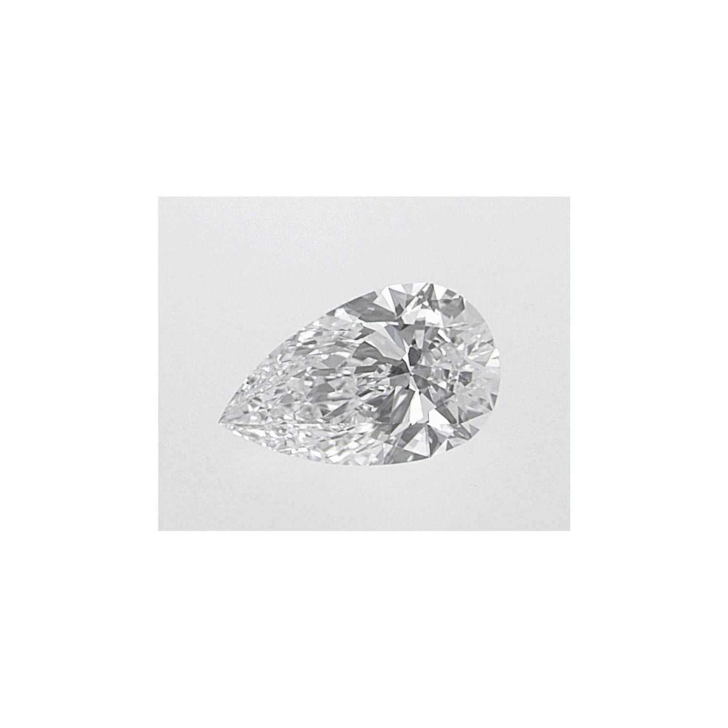 0.52 ct Pear Natural Diamond – D VS1 – Faceted Cut – GIA Certified — Sapphire Row