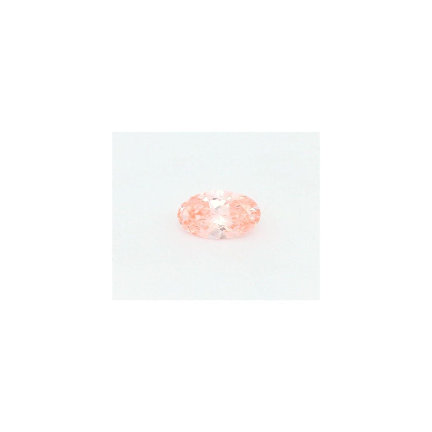 1.00 ct Oval Lab-Grown Diamond – Fa VS1 – Faceted Cut – IGI Certified — Sapphire Row