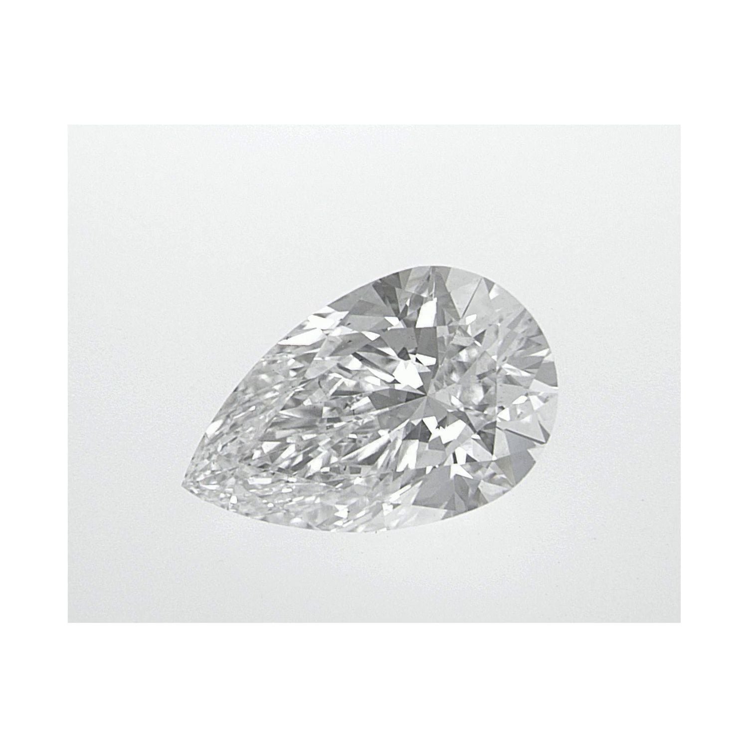 1.39 ct Pear Lab-Grown Diamond – E SI1 – Faceted Cut – IGI Certified — Sapphire Row