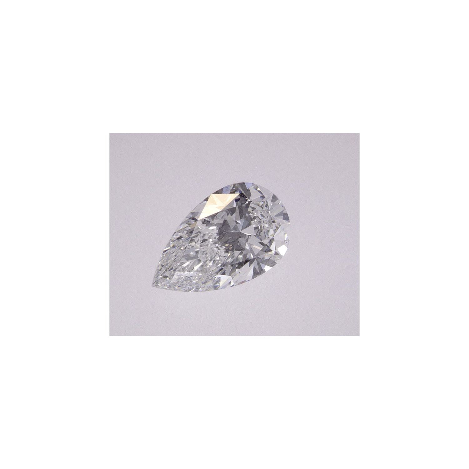 1.03 ct Pear Lab-Grown Diamond – D VVS2 – Faceted Cut – IGI Certified — Sapphire Row