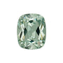 9x7 mm Antique Cushion Lab-Grown Green Sapphire – Faceted Cut – Eye-Clean Quality — Sapphire Row