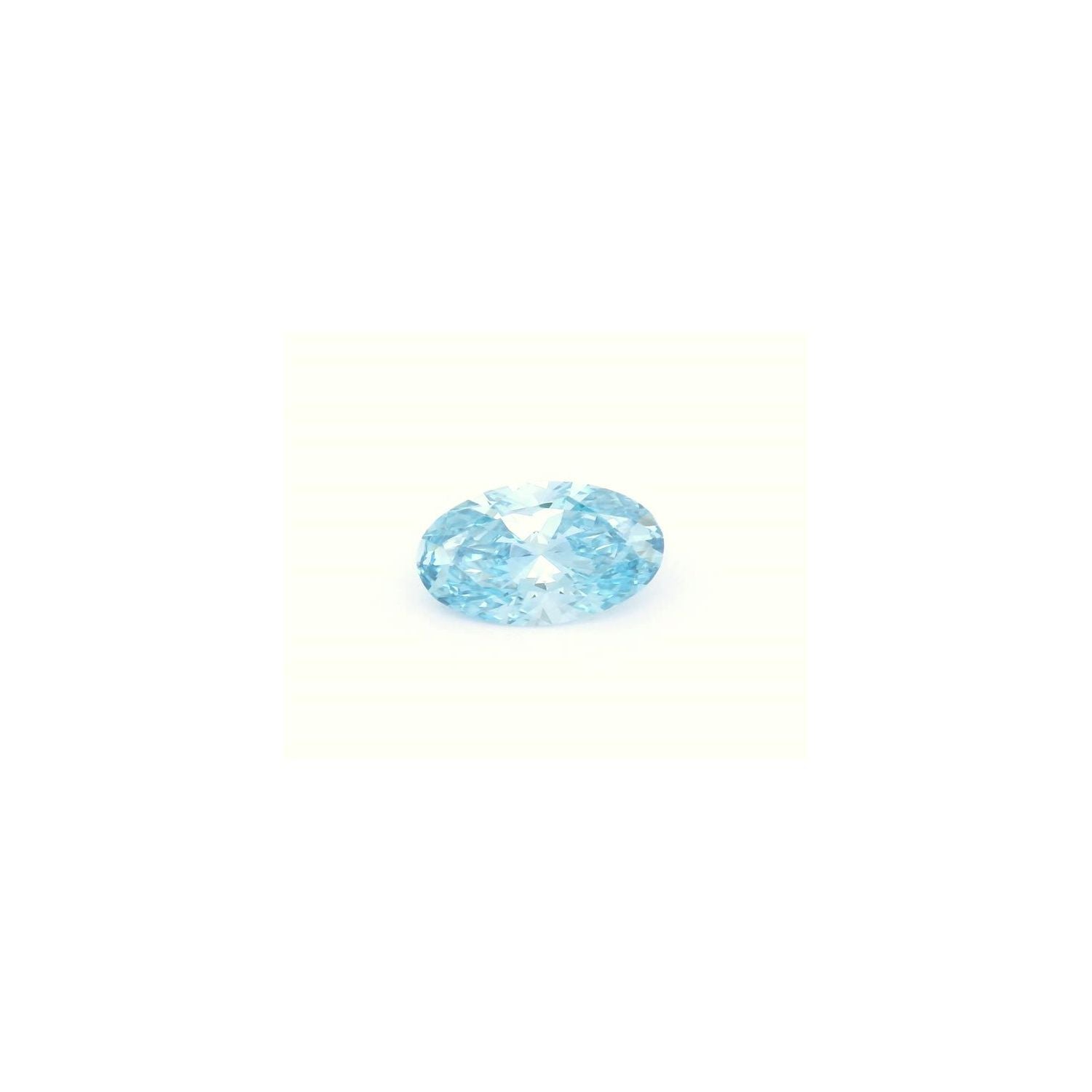 1.54 ct Oval Lab-Grown Diamond – Fa VS1 – Faceted Cut – IGI Certified — Sapphire Row