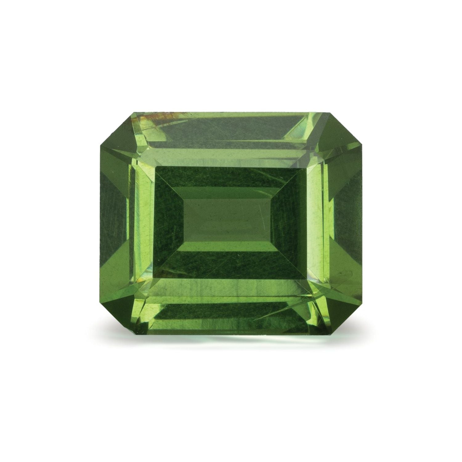 3.99 ct Emerald Natural Natural Zircon Zircon – Step-cut – N/A Certified — Sapphire Row