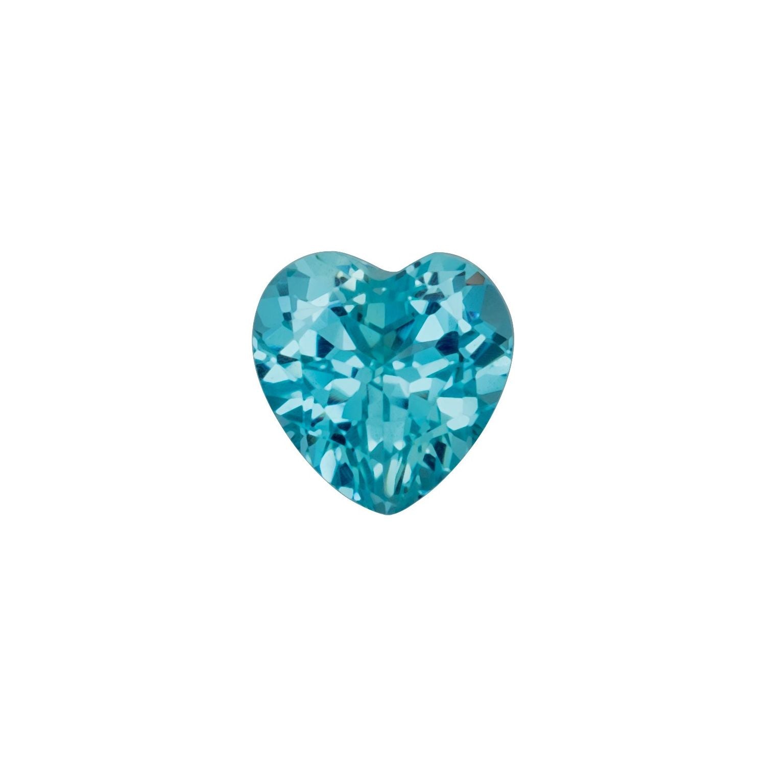 5 mm Heart Lab-Grown Aqua Sapphire – Faceted Cut – Eye-Clean Quality — Sapphire Row