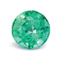0.97 ct Round Natural Natural Emerald Emerald – Faceted Cut – N/A Certified — Sapphire Row