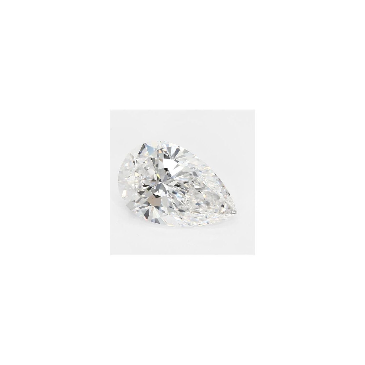 1.60 ct Pear Lab-Grown Diamond – E VS1 – Faceted Cut – GCAL Certified — Sapphire Row