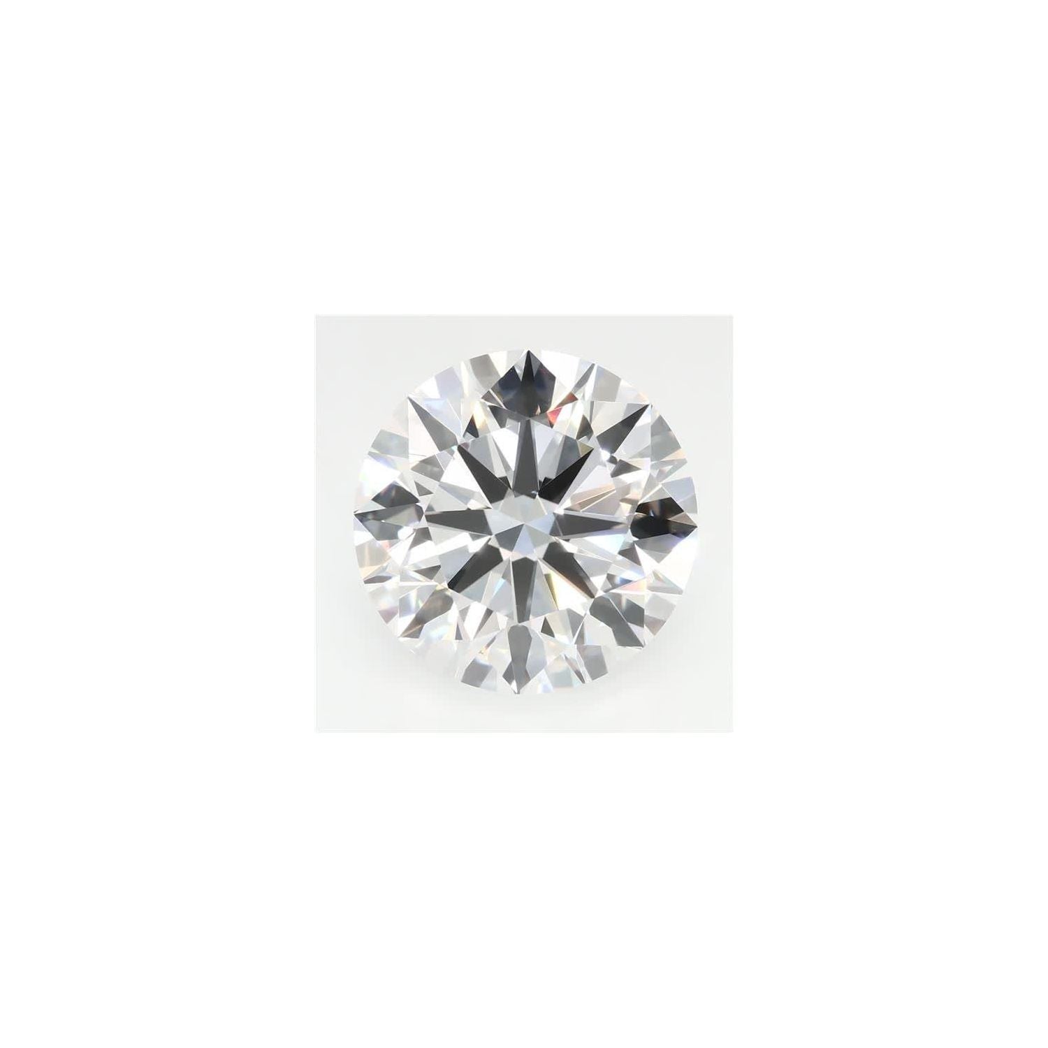 4.60 ct Round Lab-Grown Diamond – F VVS2 – Faceted Cut – GCAL Certified — Sapphire Row