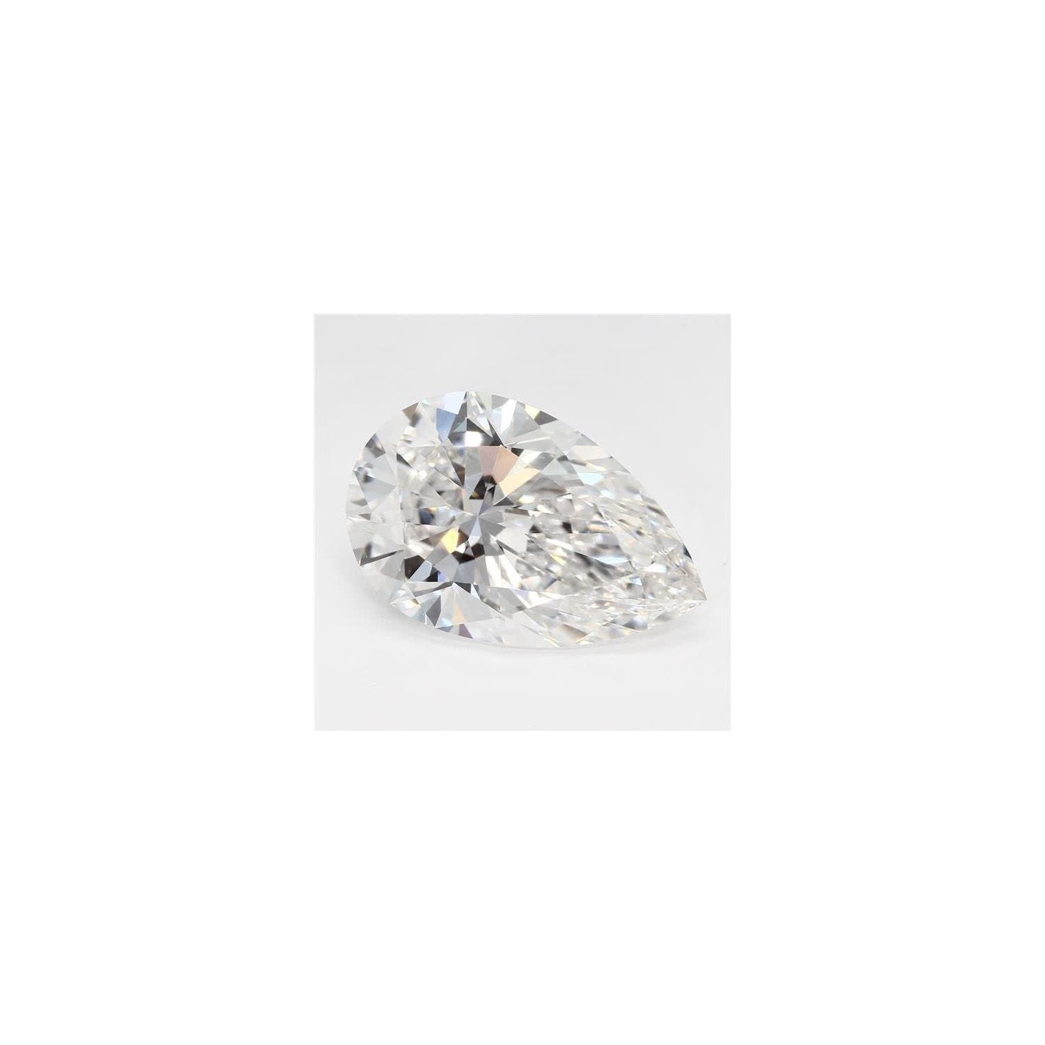 3.07 ct Pear Lab-Grown Diamond – E VS1 – Faceted Cut – GCAL Certified — Sapphire Row