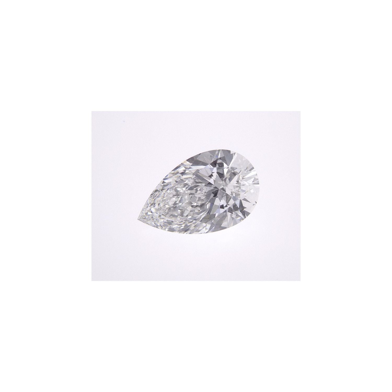 1.42 ct Pear Lab-Grown Diamond – E VVS2 – Faceted Cut – IGI Certified — Sapphire Row