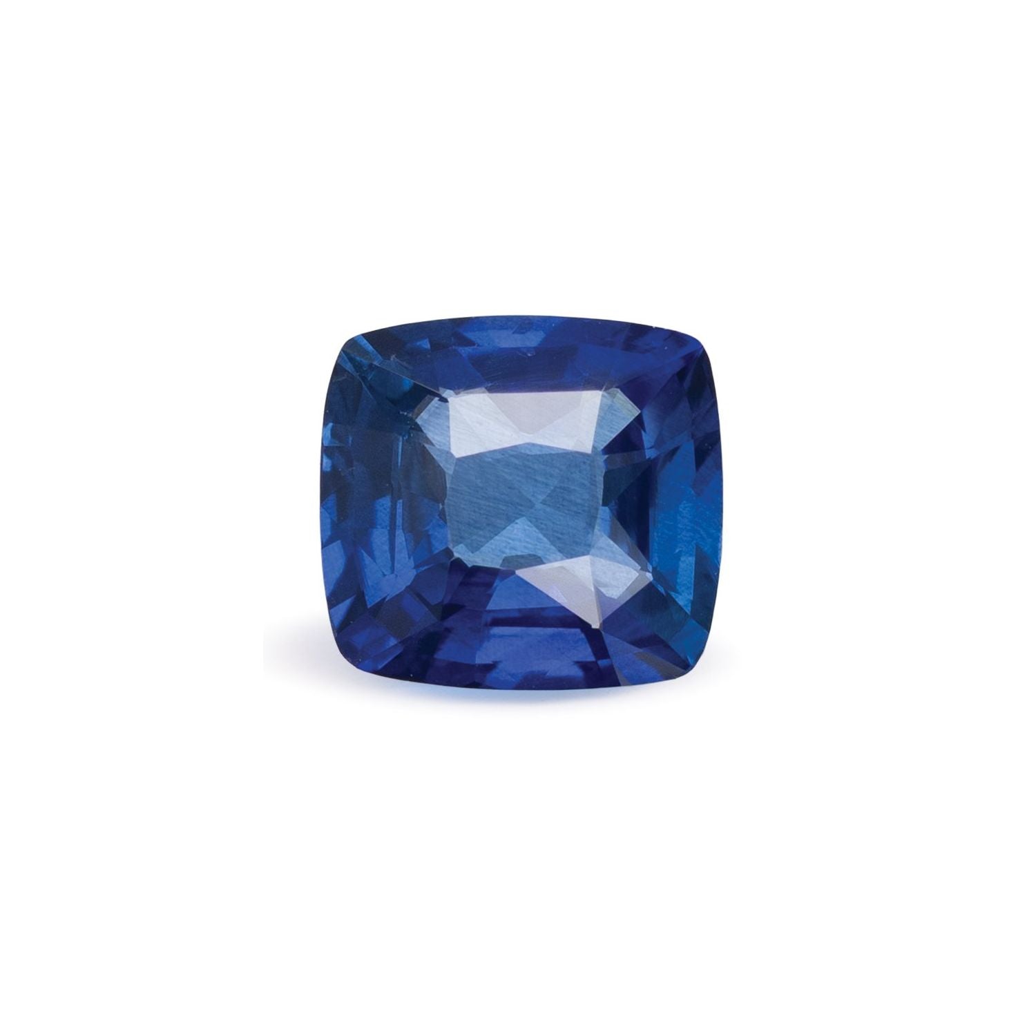 2.01 ct Antique Cushion Natural Natural Sapphire Sapphire – Faceted Cut – N/A Certified — Sapphire Row