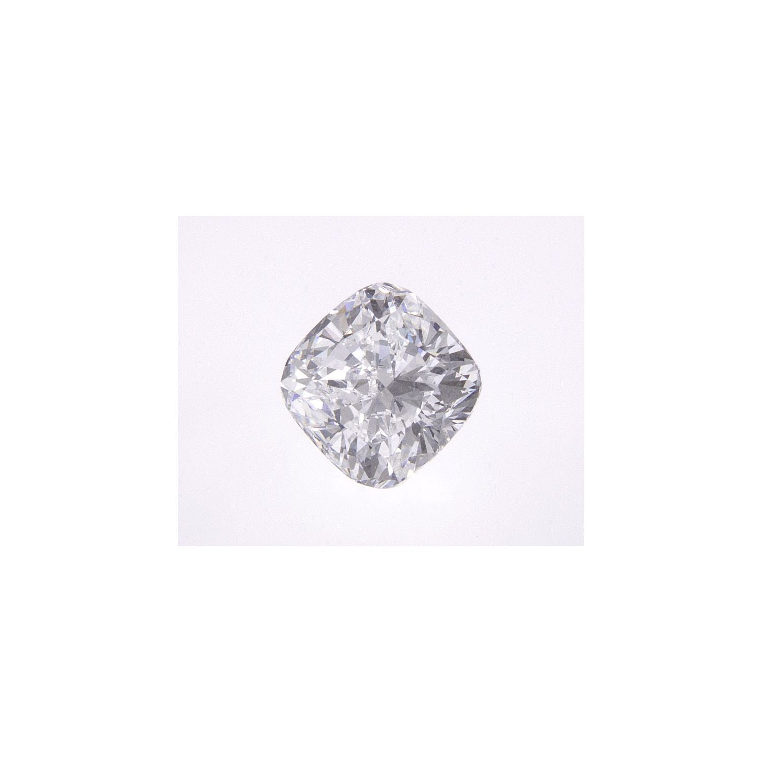 0.97 ct Cushion Lab-Grown Diamond – D VVS2 – Faceted Cut – IGI Certified — Sapphire Row