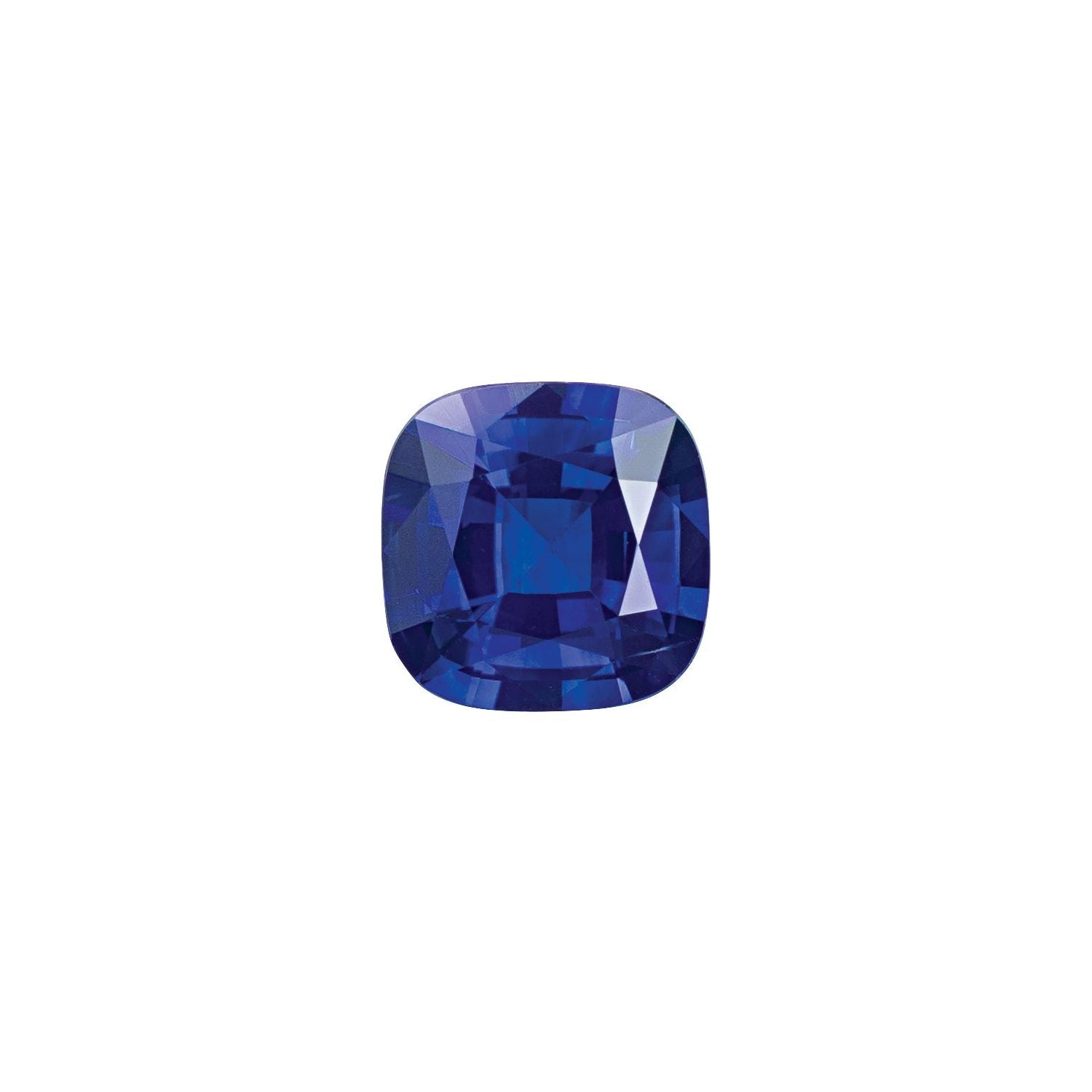4 mm Cushion Natural Blue Sapphire – Faceted Cut – AA Quality — Sapphire Row