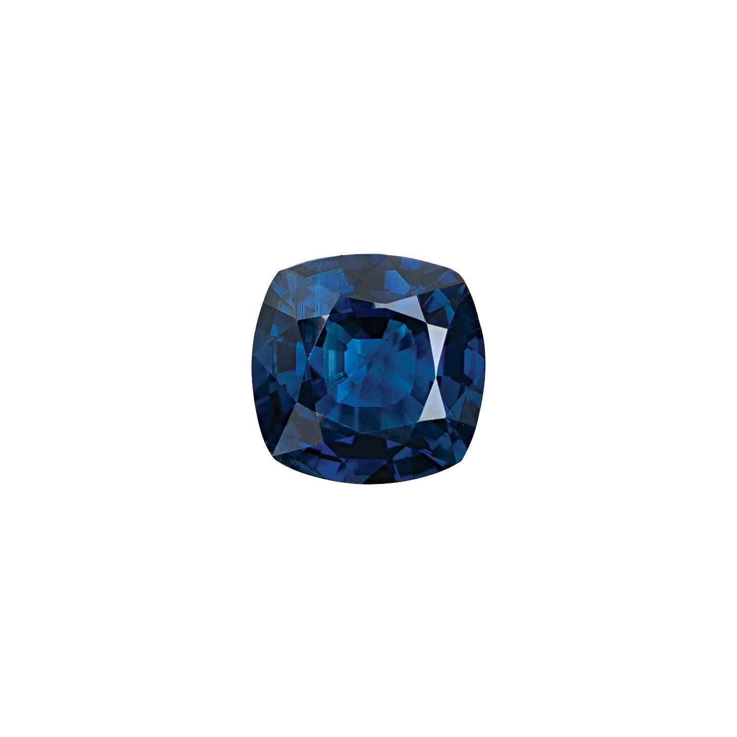 4 mm Cushion Natural Blue Sapphire – Faceted Cut – A Quality — Sapphire Row