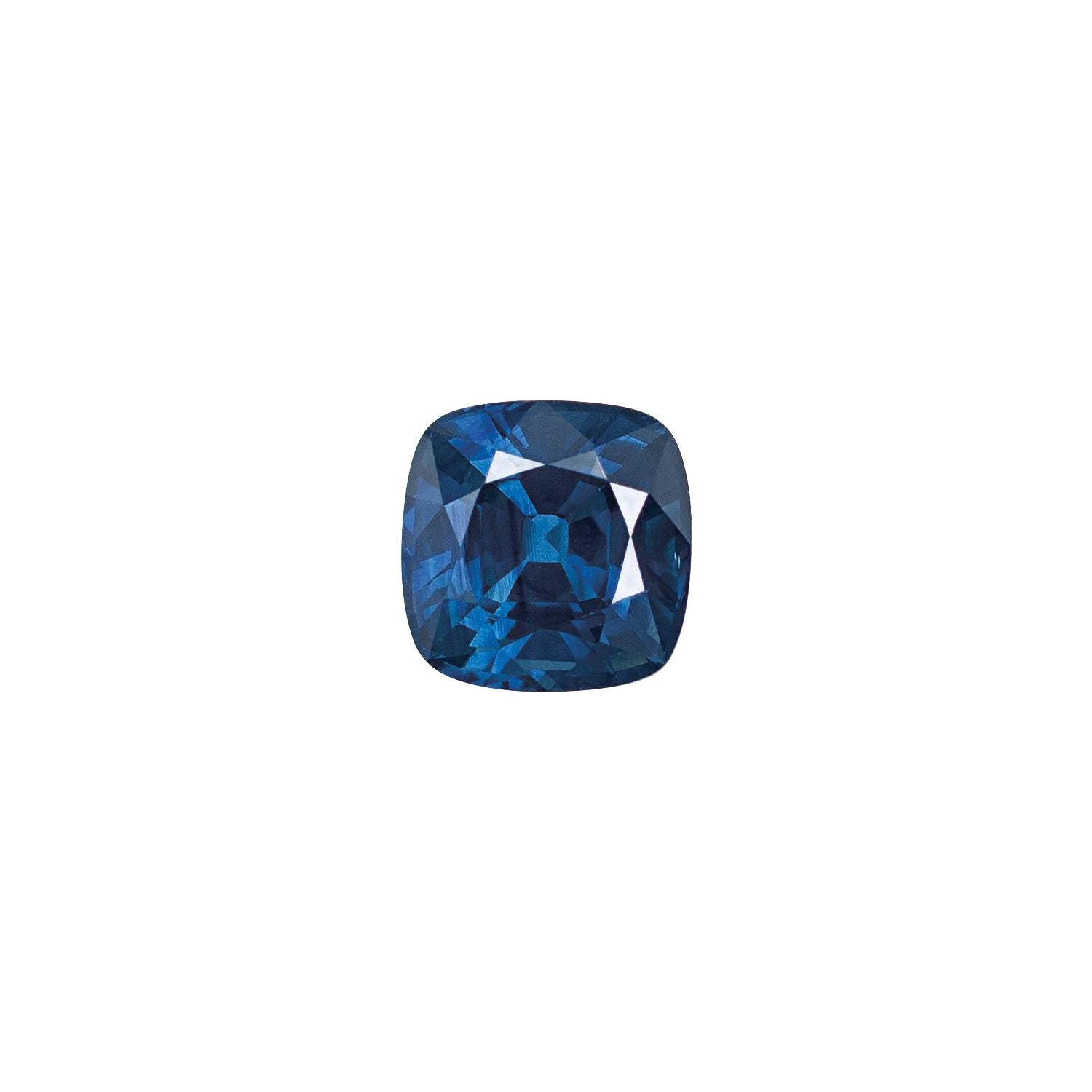 4 mm Cushion Natural Blue Sapphire – Faceted Cut – B Quality — Sapphire Row