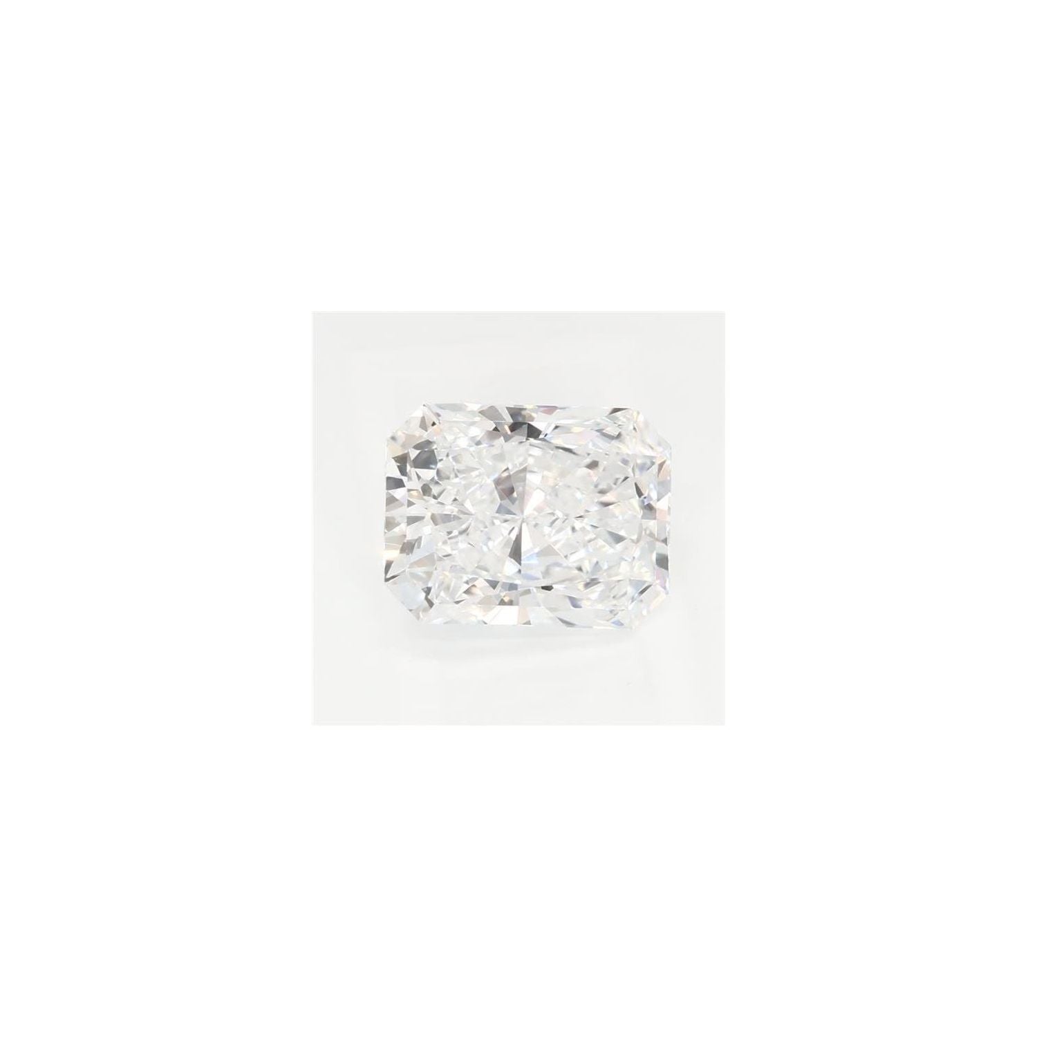 1.38 ct Radiant Lab-Grown Diamond – E VVS2 – Faceted Cut – GCAL Certified — Sapphire Row