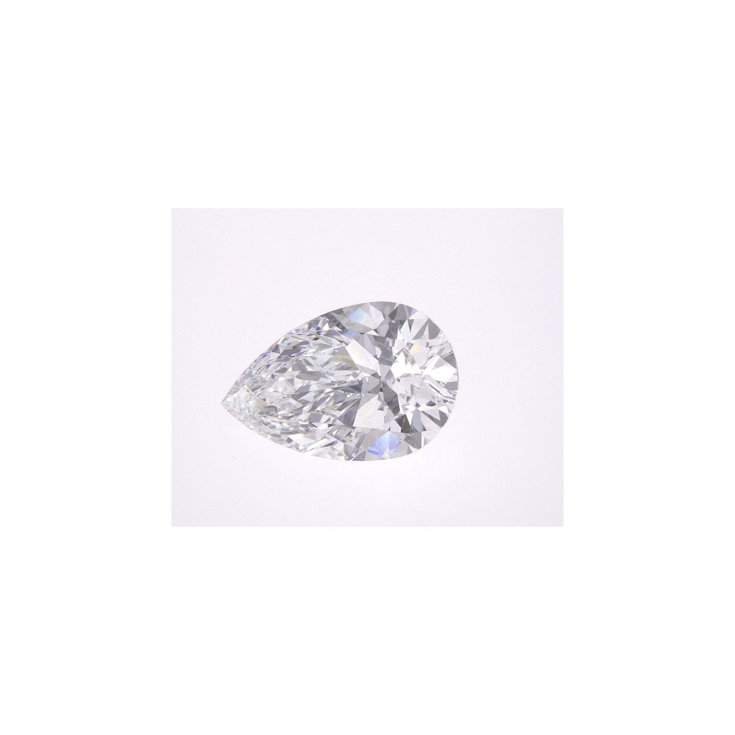1.55 ct Pear Lab-Grown Diamond – D VS1 – Faceted Cut – IGI Certified — Sapphire Row