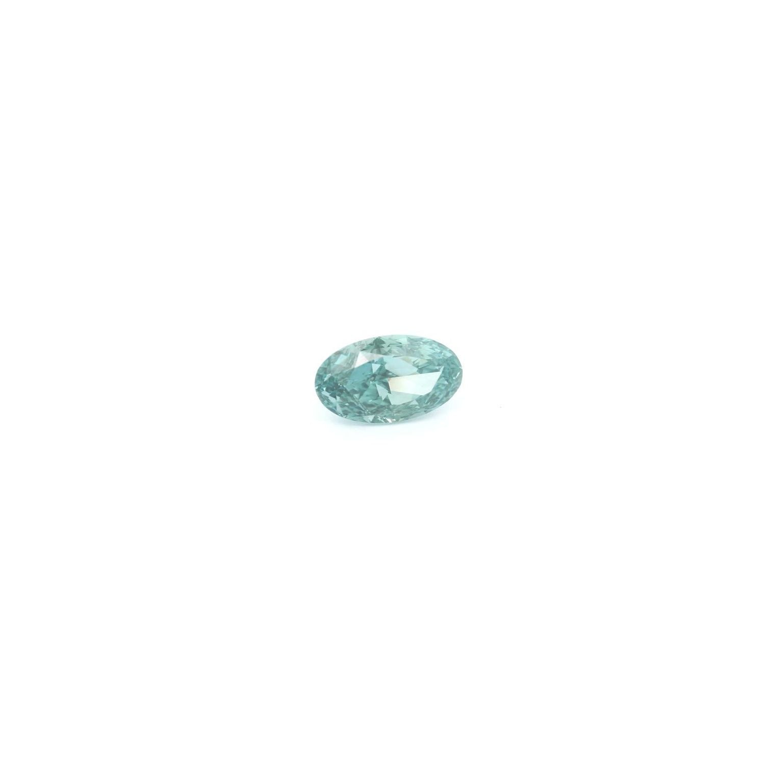 3.24 ct Oval Lab-Grown Diamond – Fa VVS2 – Faceted Cut – IGI Certified — Sapphire Row