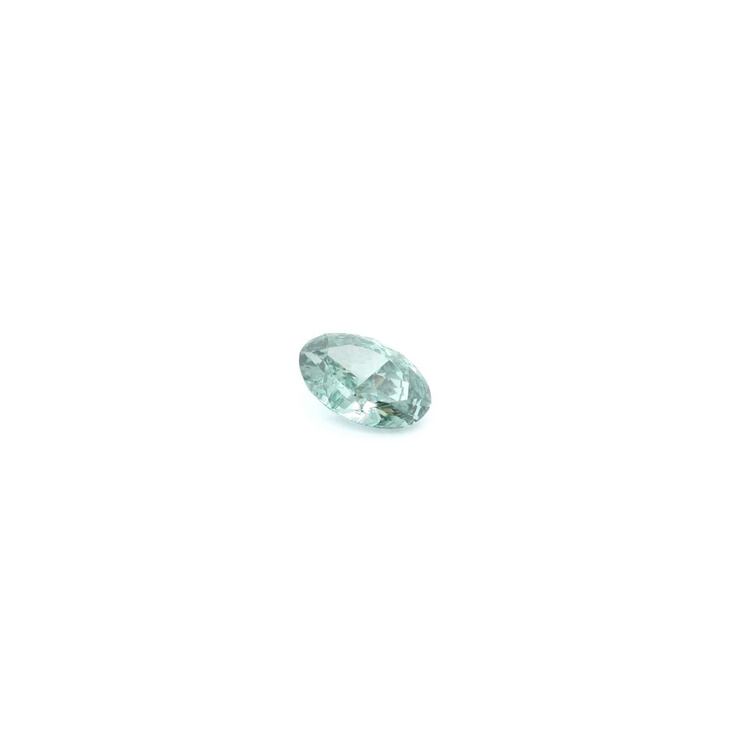 3.17 ct Oval Lab-Grown Diamond – Fa VS1 – Faceted Cut – IGI Certified — Sapphire Row