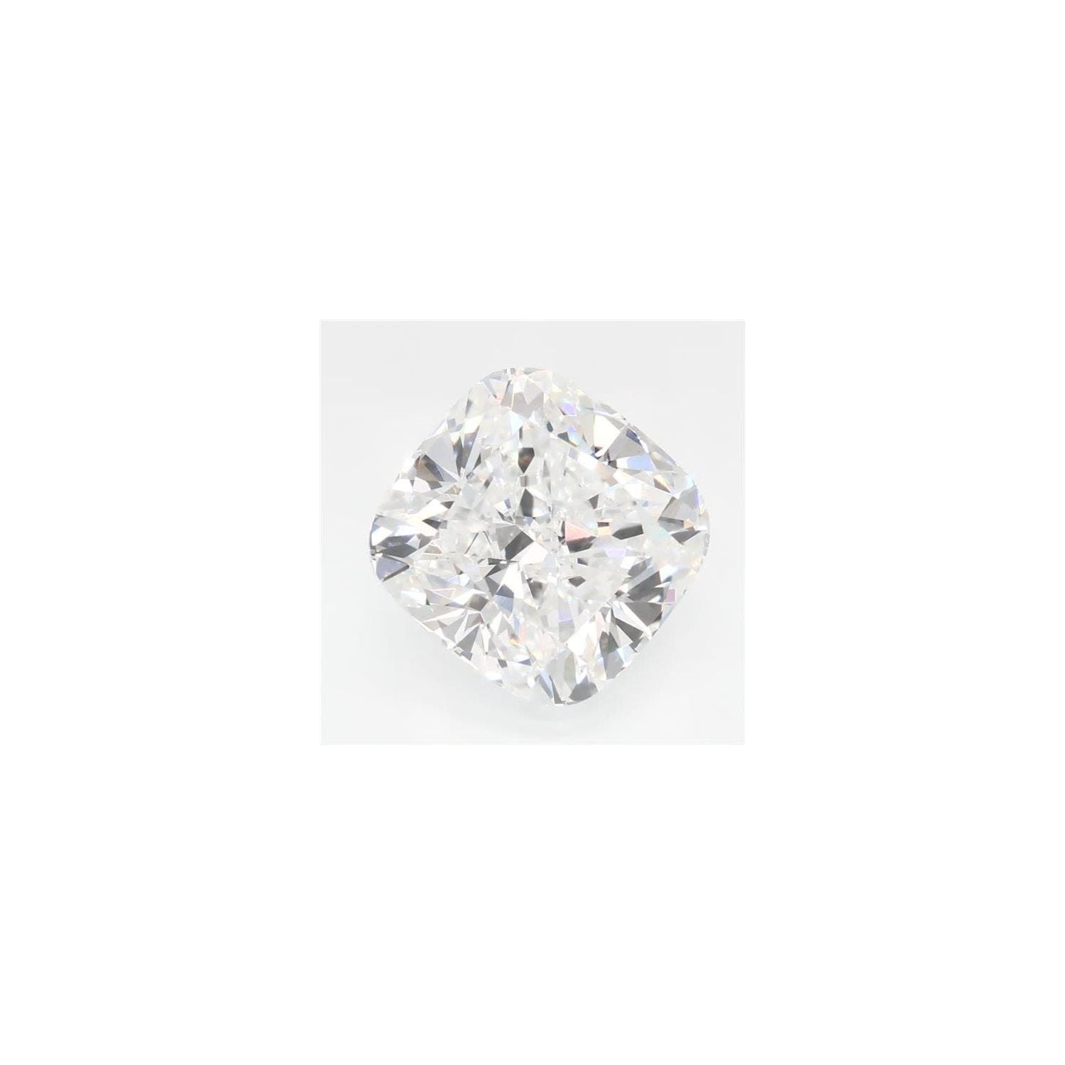 3.07 ct Cushion Lab-Grown Diamond – E VS2 – Faceted Cut – GCAL Certified — Sapphire Row