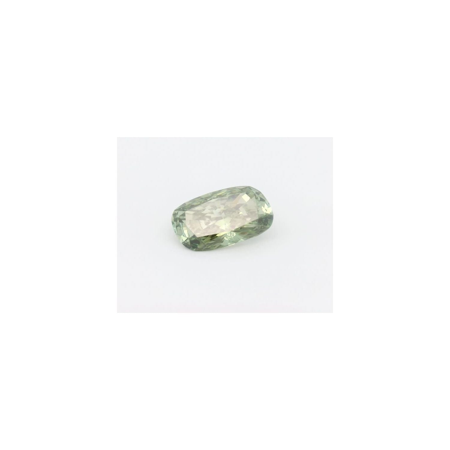 4.00 ct Elongated Cushion Lab-Grown Diamond – Fa VS2 – Faceted Cut – IGI Certified — Sapphire Row