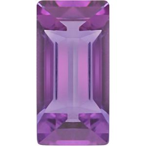 Lot of 10 – 5x3 mm Straight Baguette Natural Purple Amethyst – Step-Cut – AA Quality — Sapphire Row