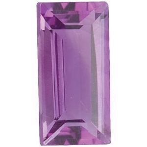 Lot of 10 – 4x2 mm Straight Baguette Natural Purple Amethyst – Step-Cut – A Quality — Sapphire Row