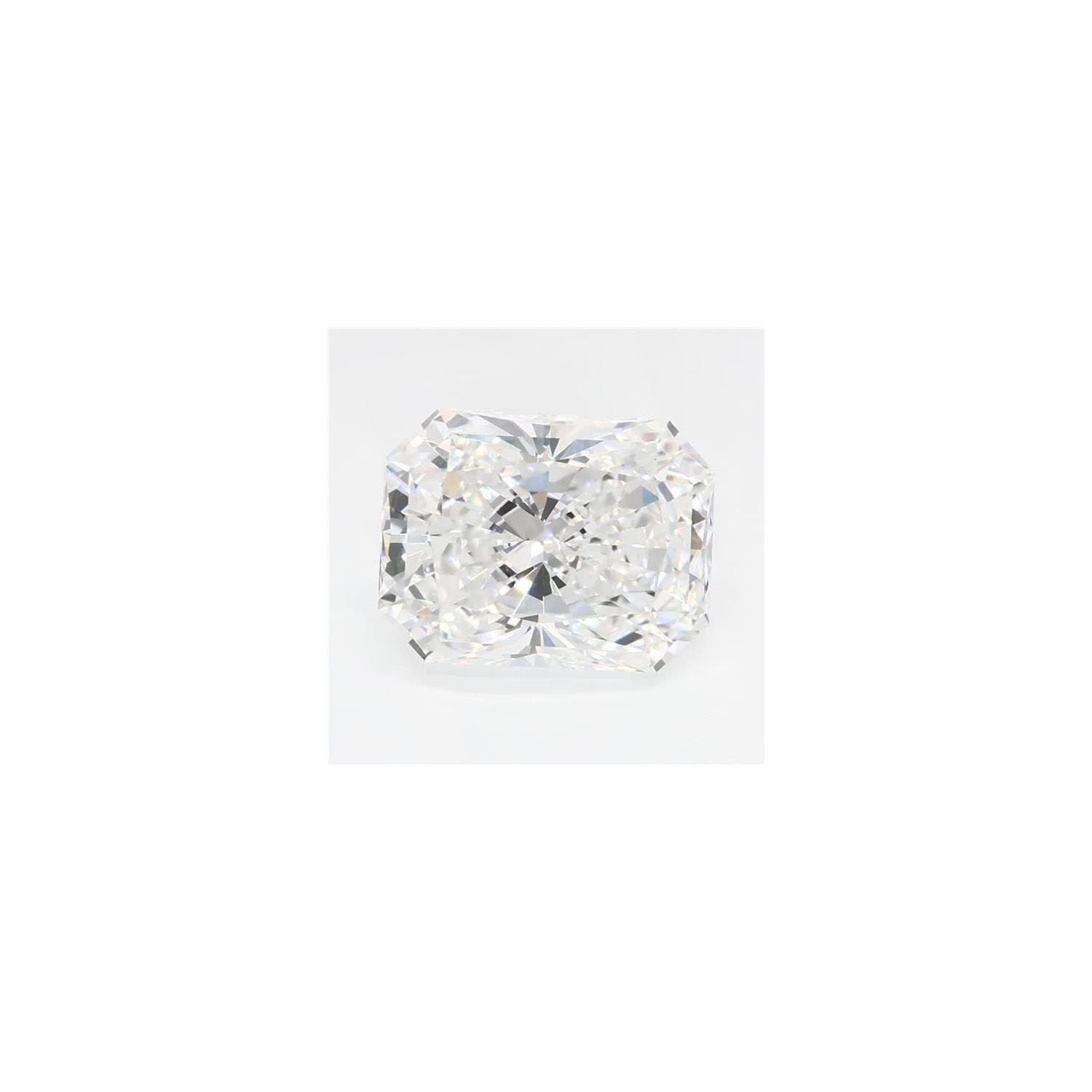 1.38 ct Radiant Lab-Grown Diamond – E VVS2 – Faceted Cut – GCAL Certified — Sapphire Row