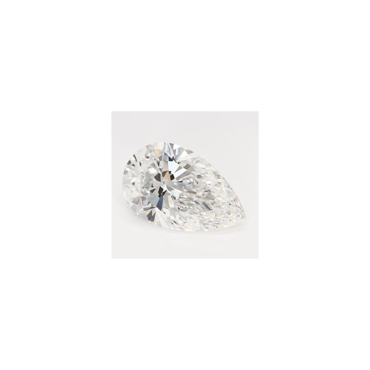 2.08 ct Pear Lab-Grown Diamond – D VS1 – Faceted Cut – GCAL Certified — Sapphire Row