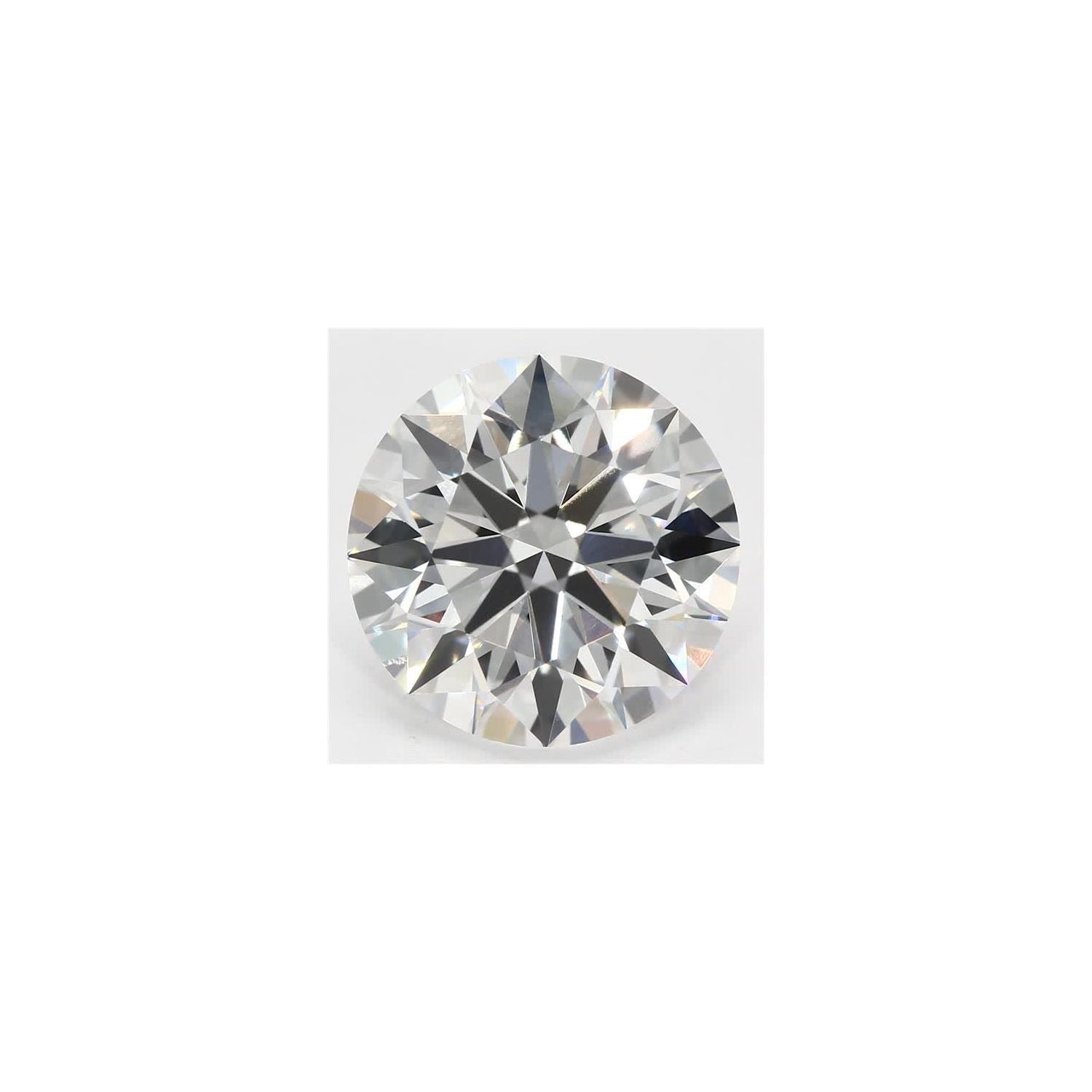 2.87 ct Round Lab-Grown Diamond – F VVS2 – Faceted Cut – GCAL Certified — Sapphire Row