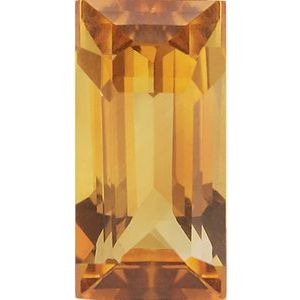 Lot of 10 – 6x3 mm Straight Baguette Natural Orange Citrine – Step-Cut – AA Quality — Sapphire Row