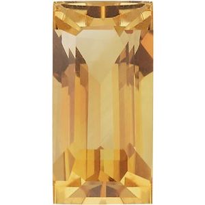 Lot of 10 – 6x3 mm Straight Baguette Natural Orange Citrine – Step-Cut – A Quality — Sapphire Row