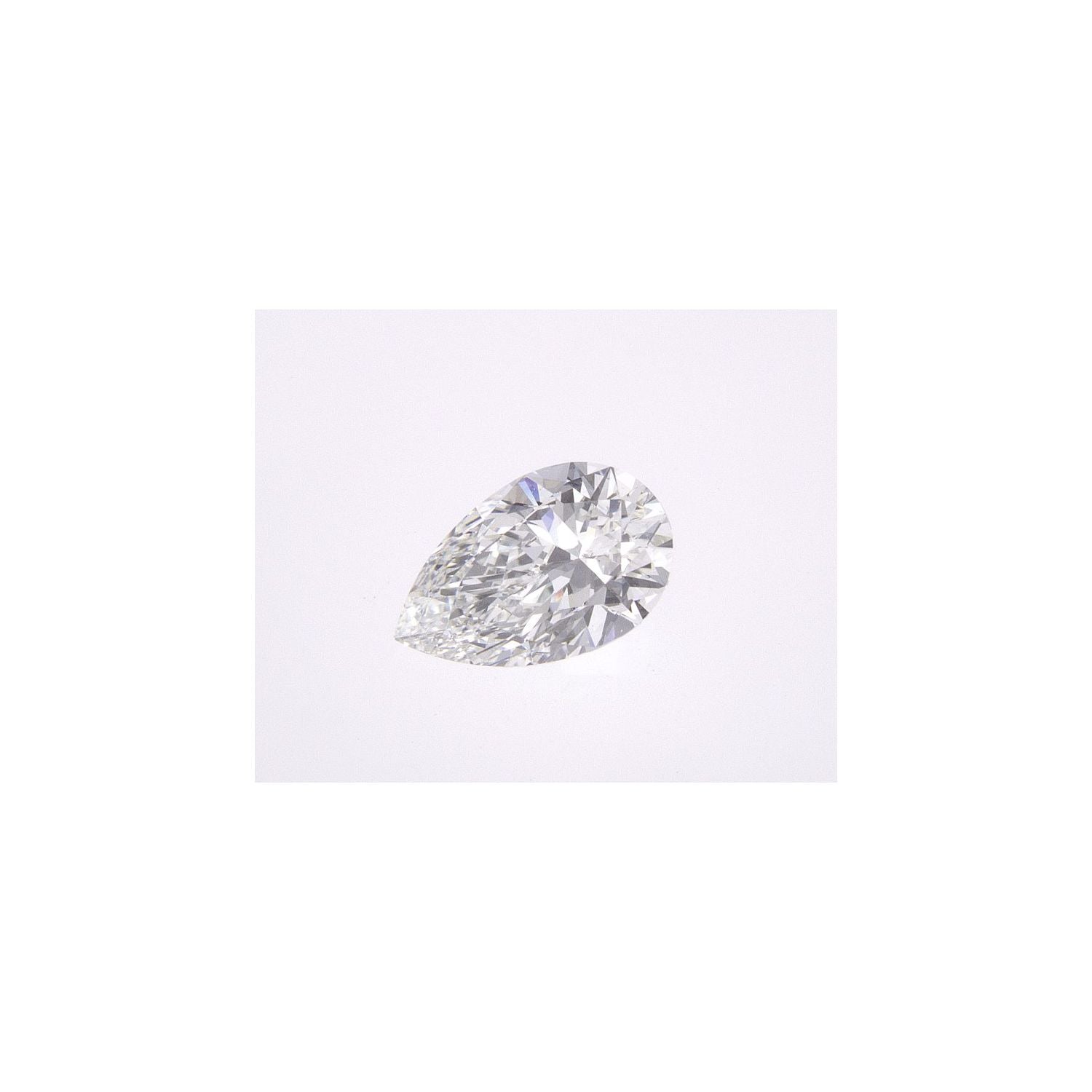 0.61 ct Pear Natural Diamond – G VVS1 – Faceted Cut – GIA Certified — Sapphire Row