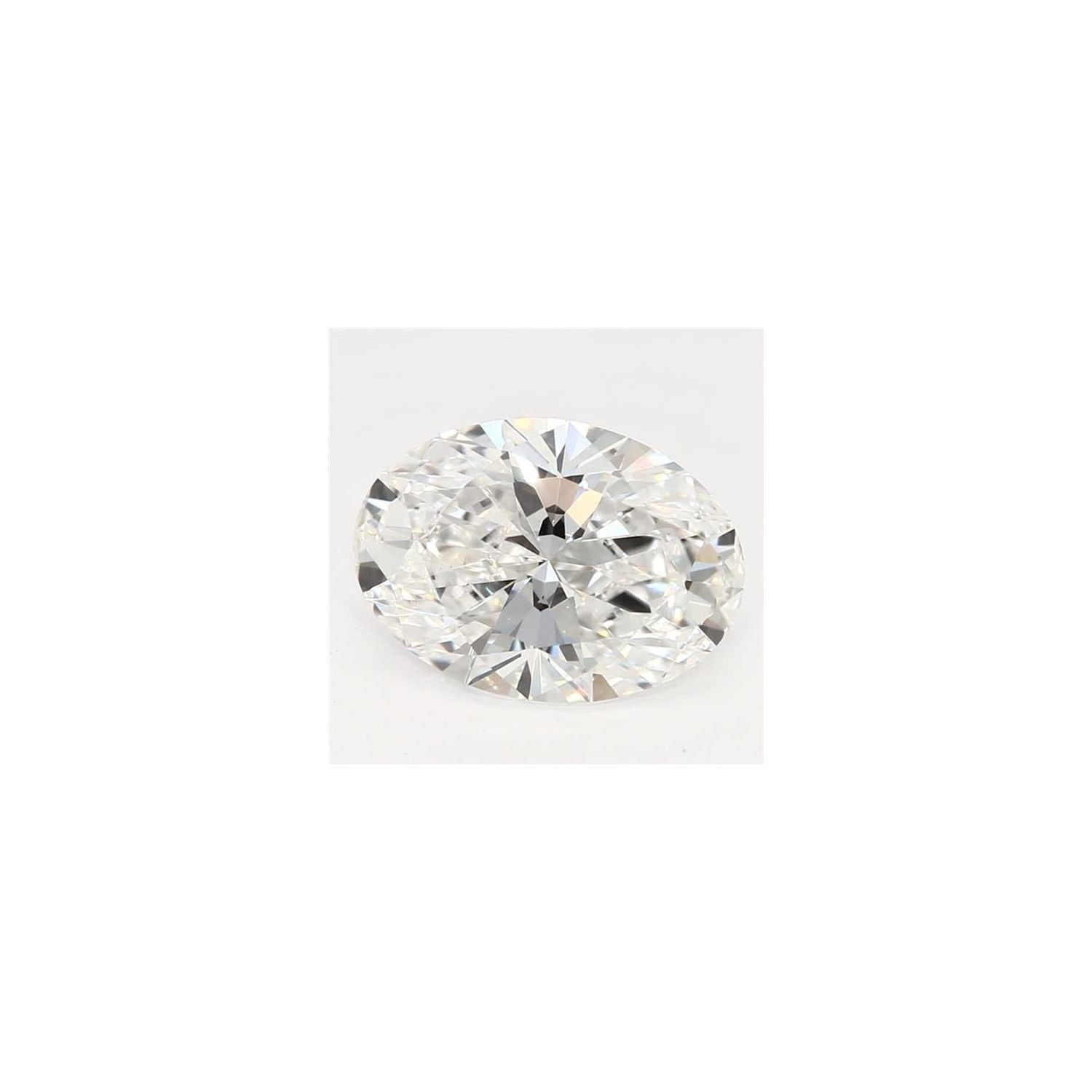 0.85 ct Oval Lab-Grown Diamond – E VS1 – Faceted Cut – GCAL Certified — Sapphire Row