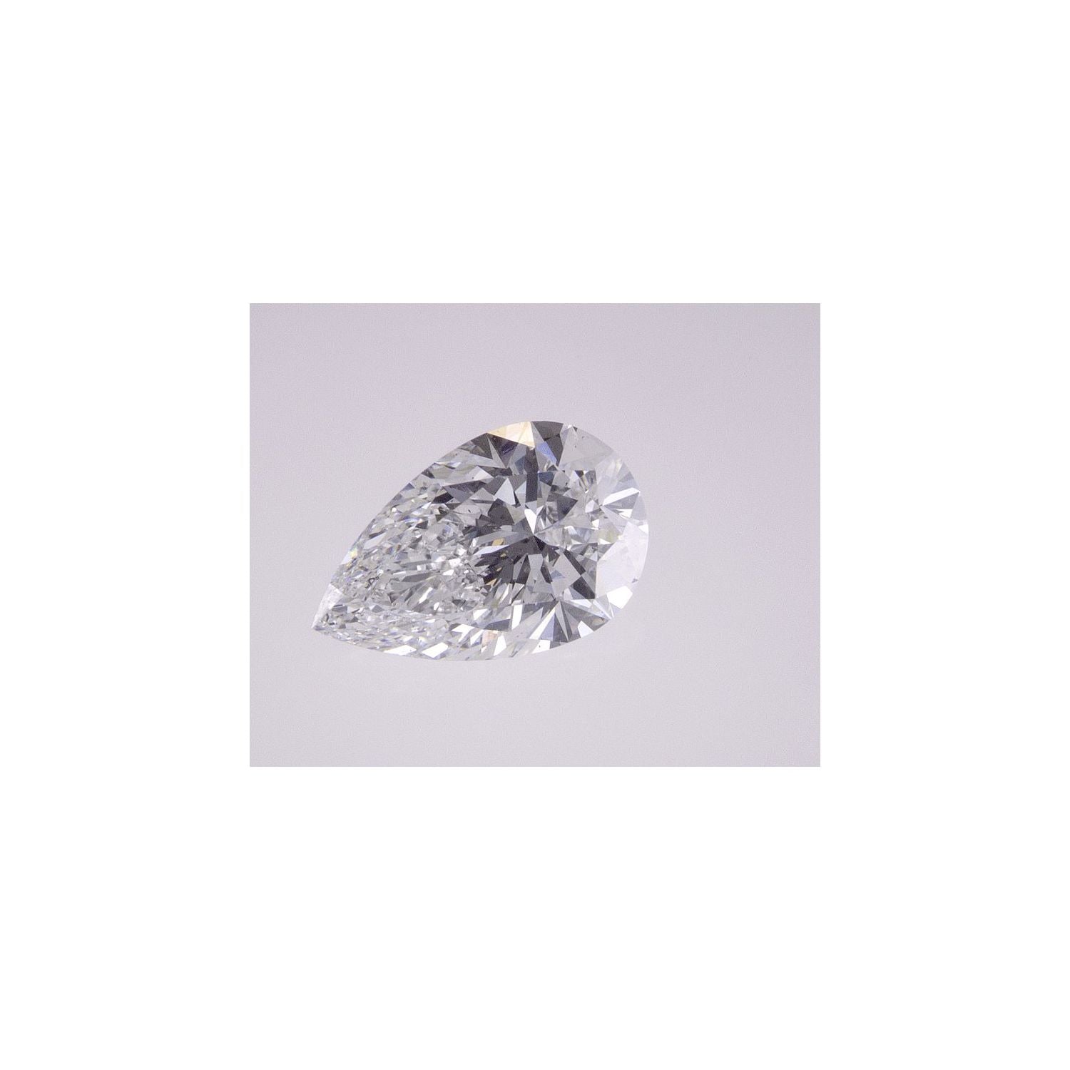 1.40 ct Pear Lab-Grown Diamond – E VS2 – Faceted Cut – IGI Certified — Sapphire Row