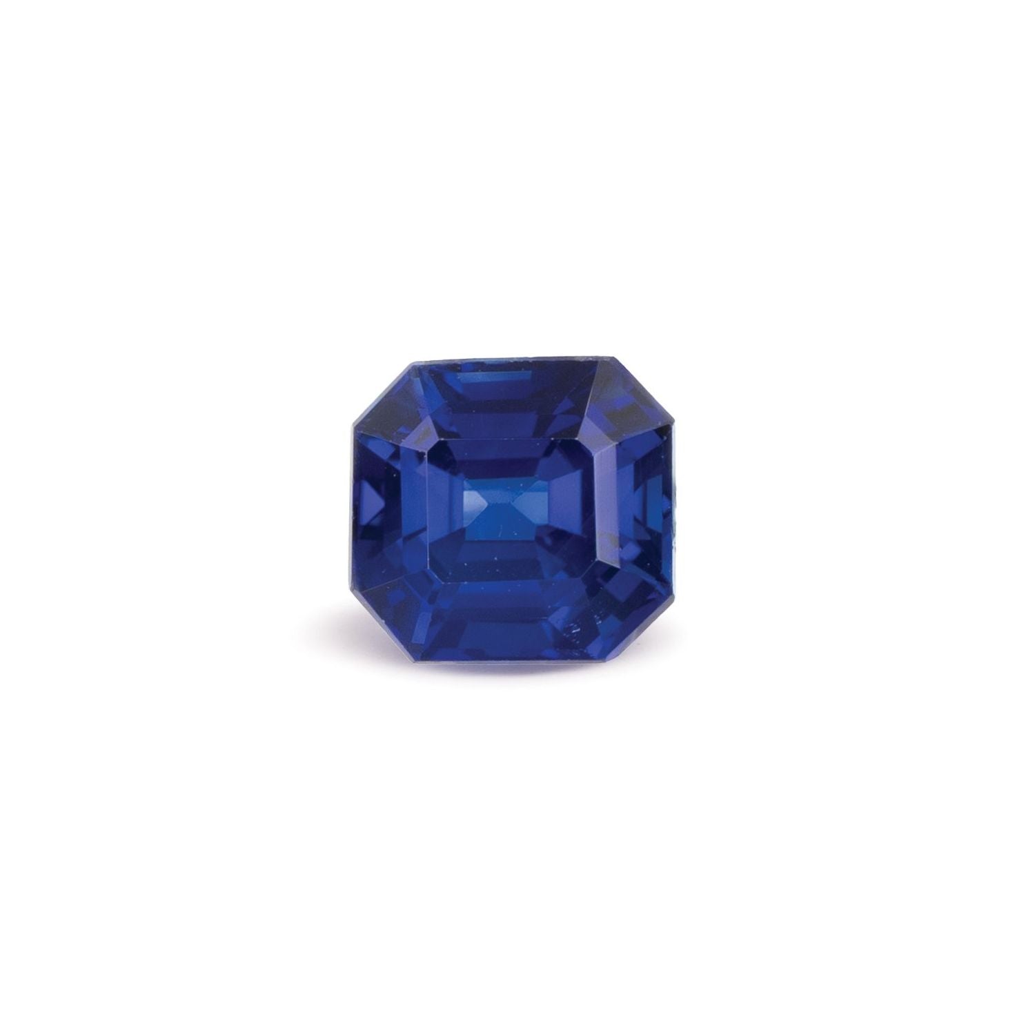 1.53 ct Asscher Natural Natural Sapphire Sapphire – Step-cut – N/A Certified — Sapphire Row