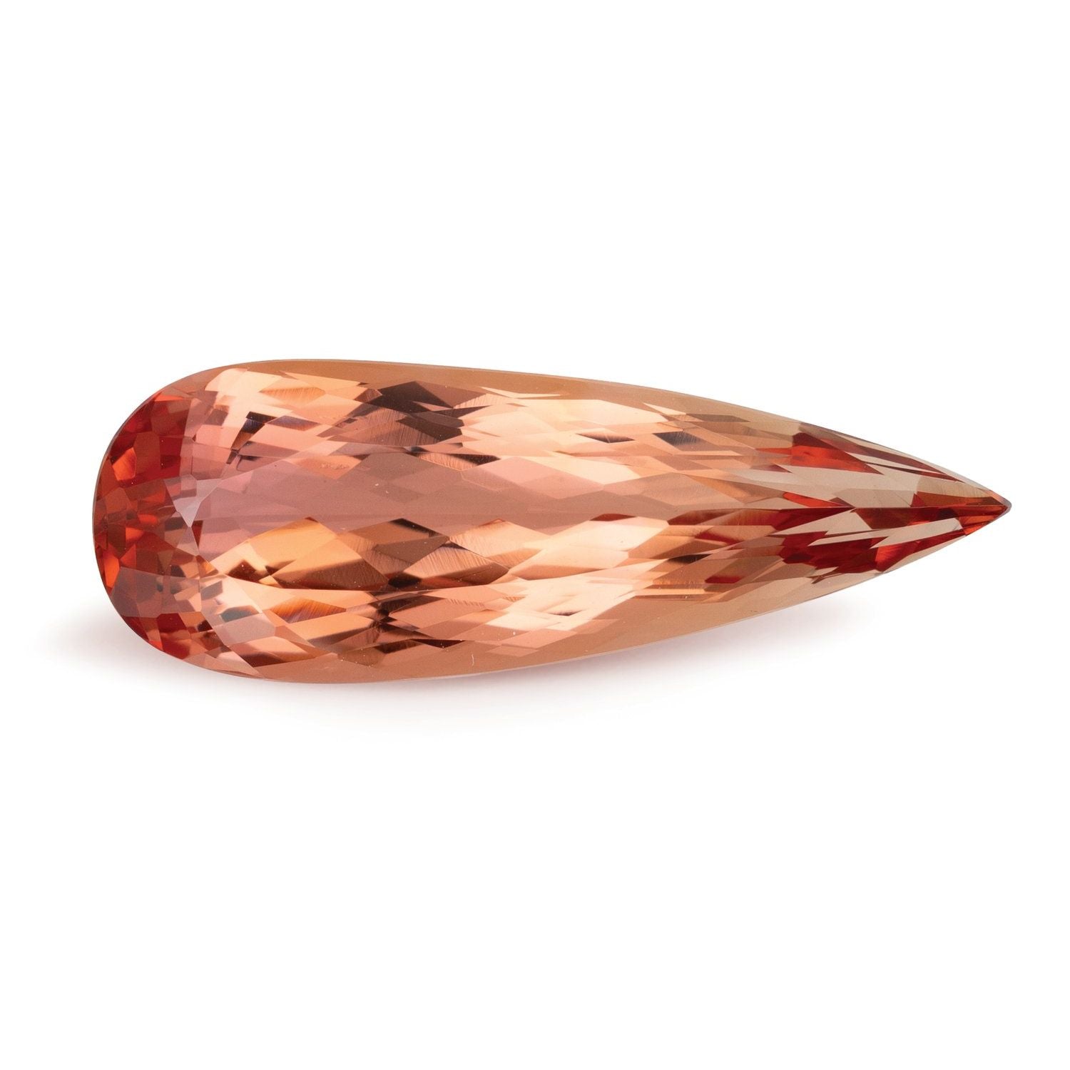 7.64 ct Pear Natural Natural Topaz Topaz – Faceted Cut – N/A Certified — Sapphire Row