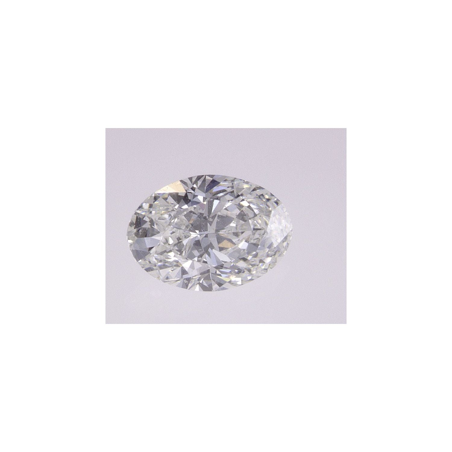 0.80 ct Oval Natural Diamond – I SI2 – Faceted Cut – GIA Certified — Sapphire Row