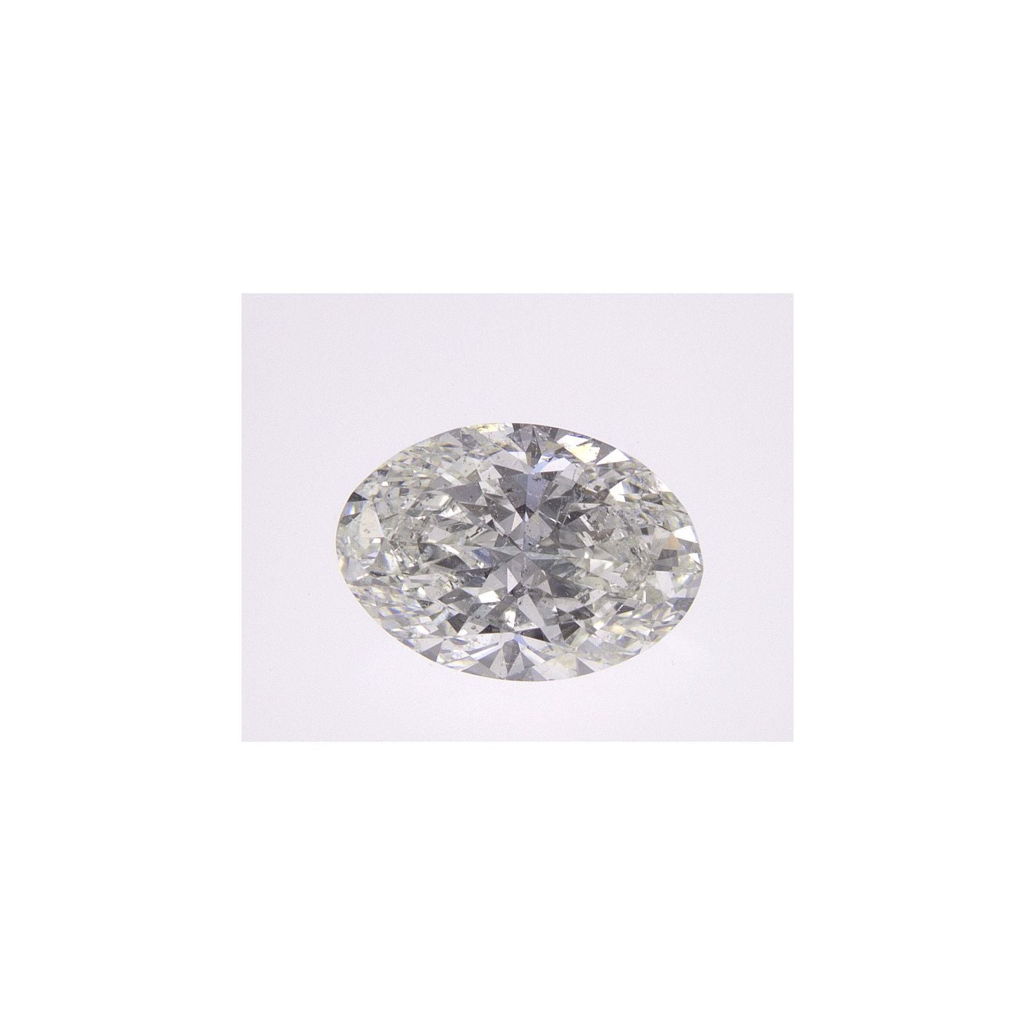 1.20 ct Oval Natural Diamond – I SI2 – Faceted Cut – GIA Certified — Sapphire Row