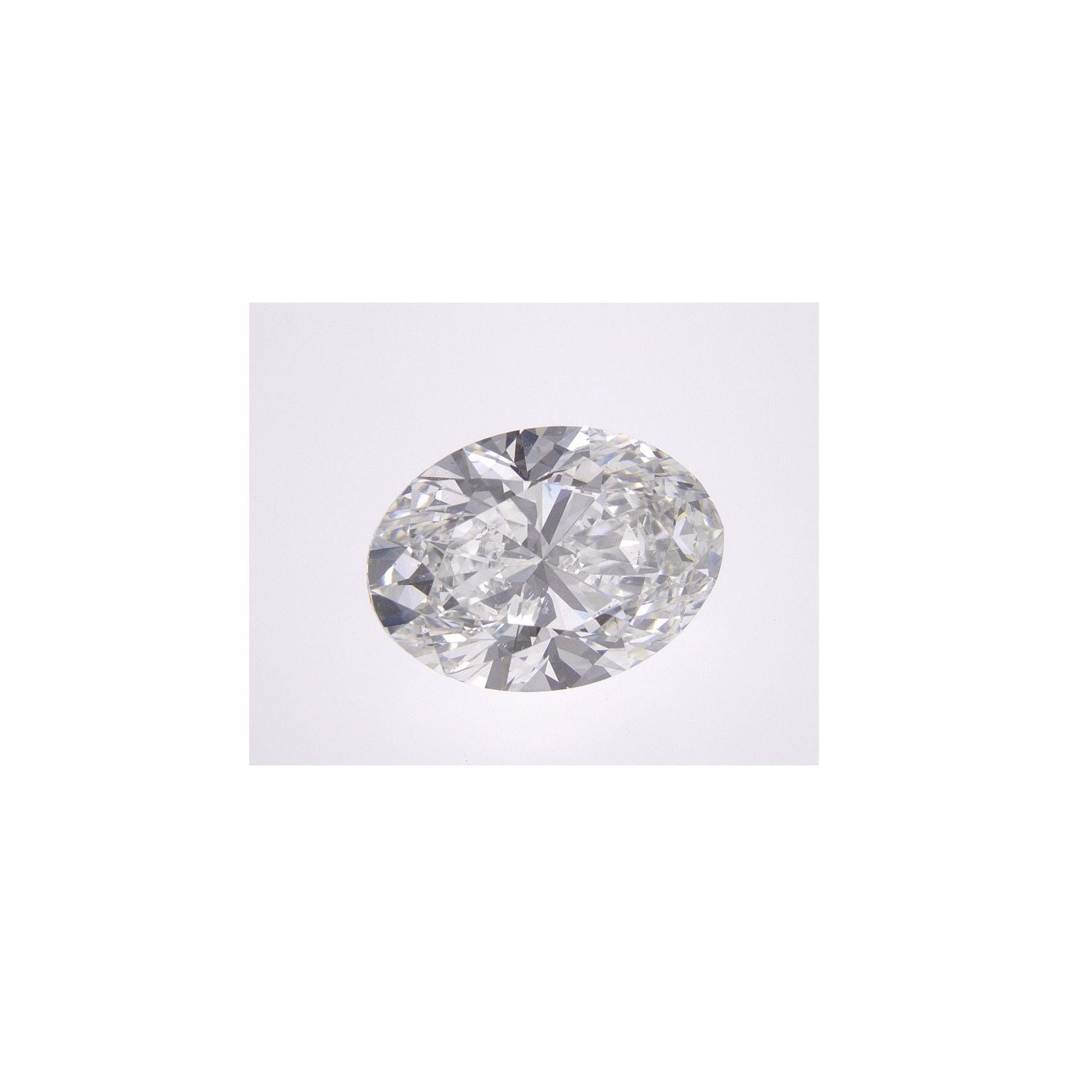 3.01 ct Oval Natural Diamond – H SI1 – Faceted Cut – GIA Certified — Sapphire Row