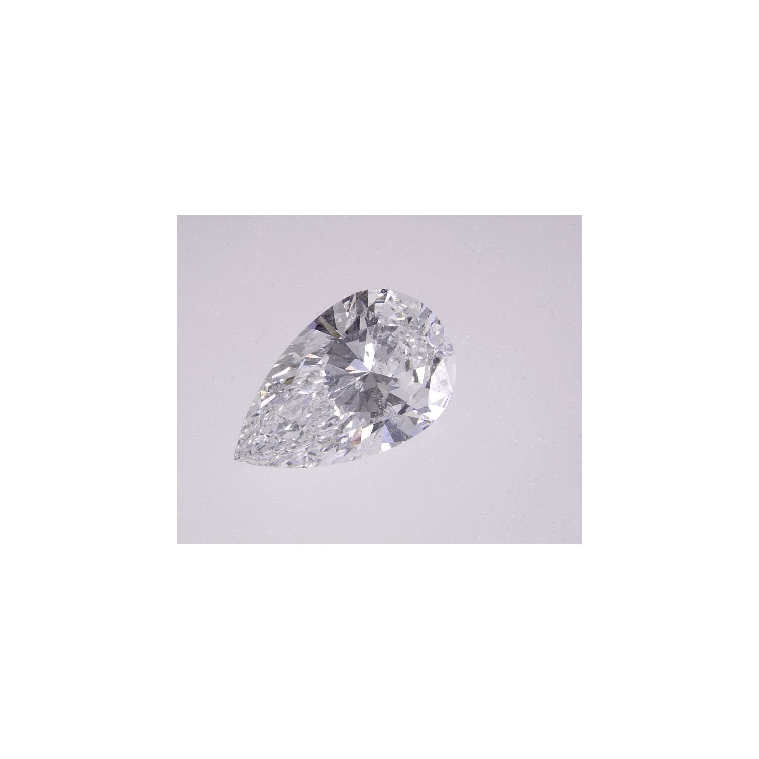 1.50 ct Pear Natural Diamond – D SI2 – Faceted Cut – GIA Certified — Sapphire Row