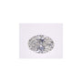 0.80 ct Oval Natural Diamond – H VS1 – Faceted Cut – GIA Certified — Sapphire Row