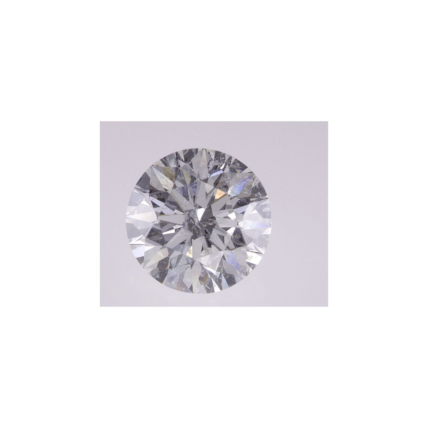 1.70 ct Round Natural Diamond – G I1 – Faceted Cut – GIA Certified — Sapphire Row
