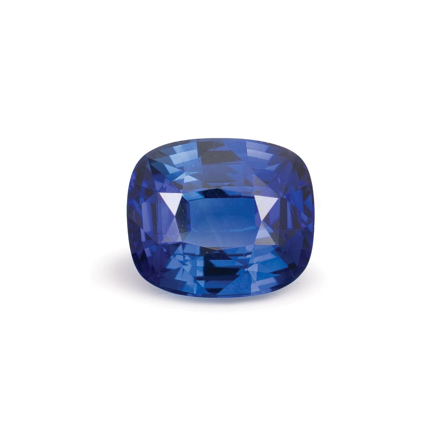 2.05 ct Antique Cushion Natural Natural Sapphire Sapphire – Faceted Cut – N/A Certified — Sapphire Row