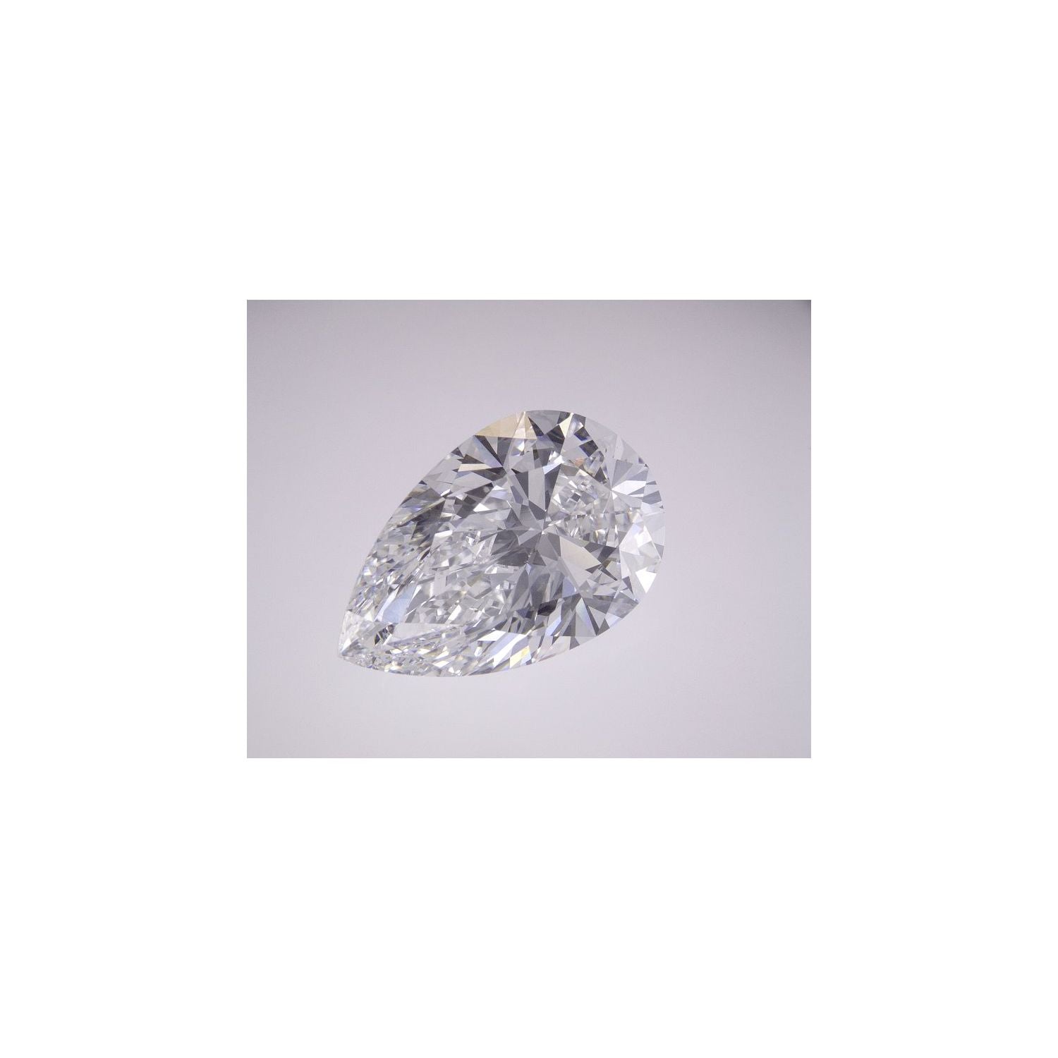 8.50 ct lab-grown diamond, pear cut | Sapphire Row