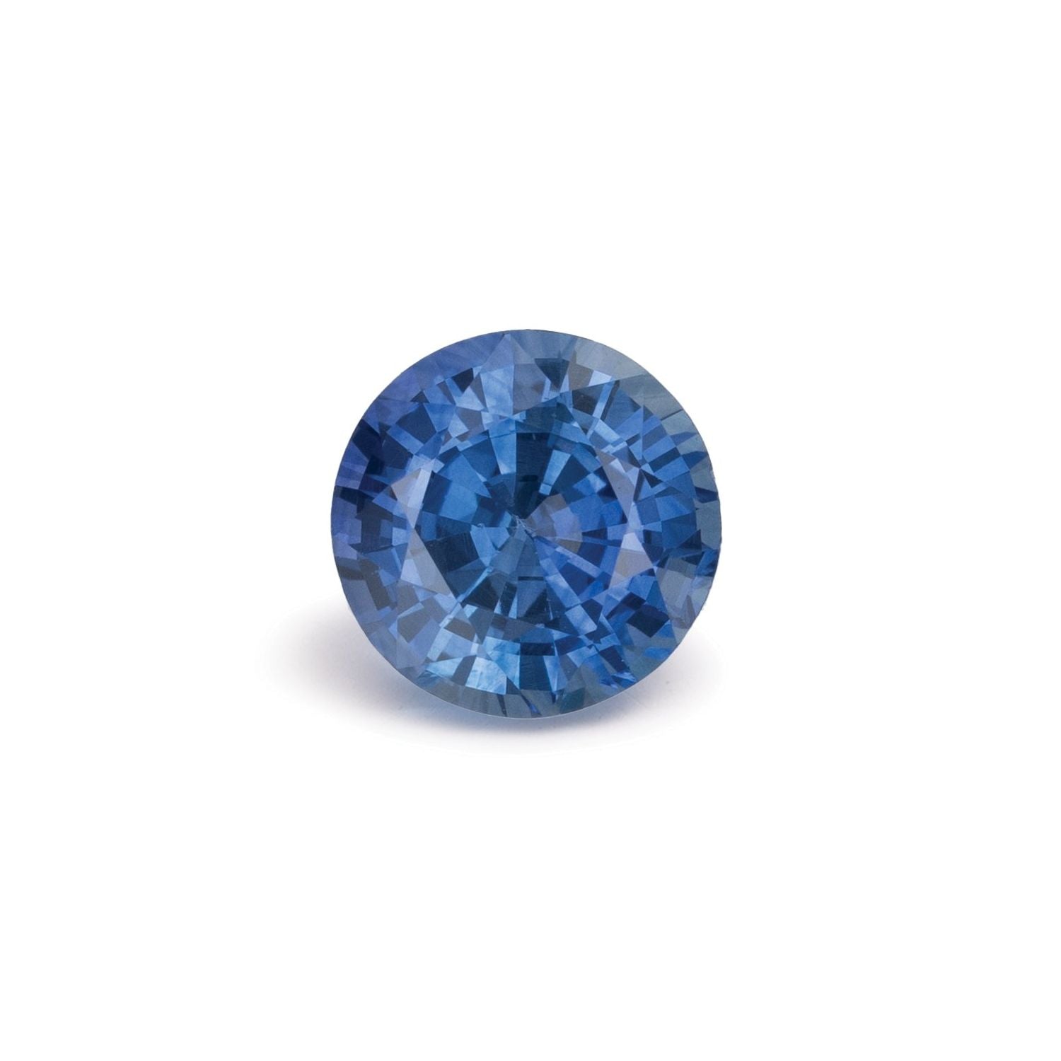 1.71 ct Round Natural Natural Sapphire Sapphire – Faceted Cut – N/A Certified — Sapphire Row